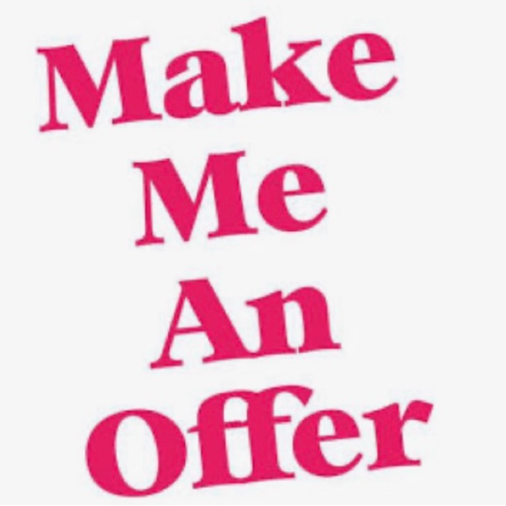 Bundle 3/$10 or best offer on all closet items!